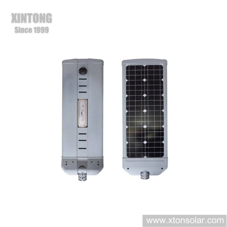 Lampadaire solaire tout-en-un 40W LED Bridgelux Chip