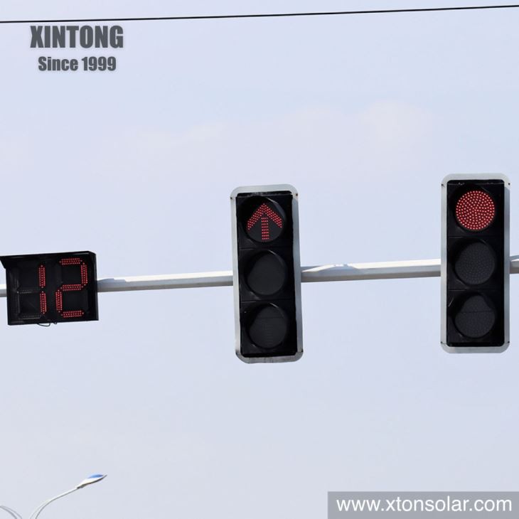 L-shape 8M Traffic Signal Pole