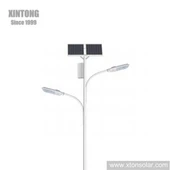 Led Solar Street Light avec batterie et mono panneau solaire