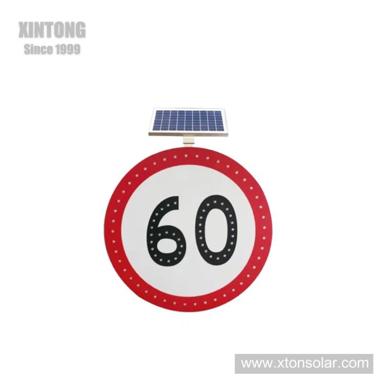 Solar Power LED Traffic Sign