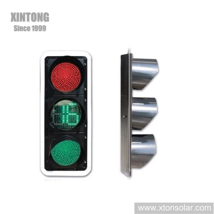 Cercle de minuterie de feux de circulation led